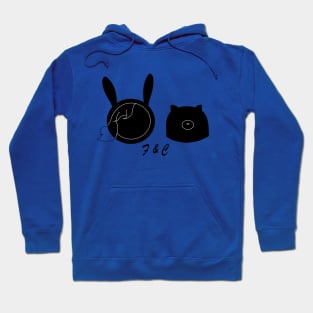 Fionna And Cake Silhouette Hoodie